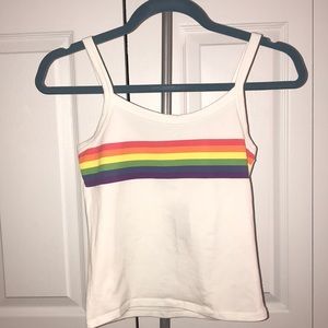 Rainbow tank top